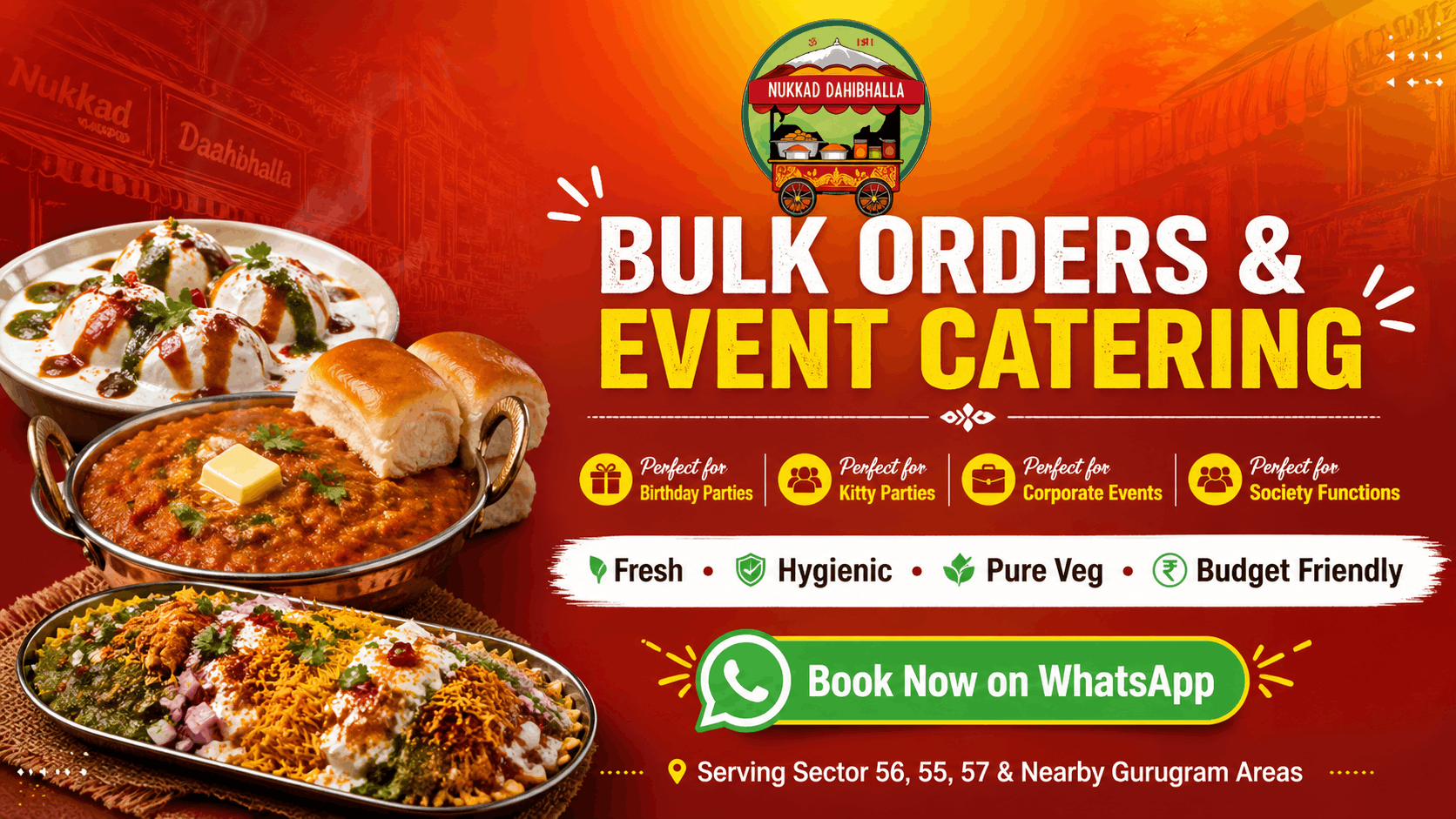 Best catering for kitty party in Gurgaon.